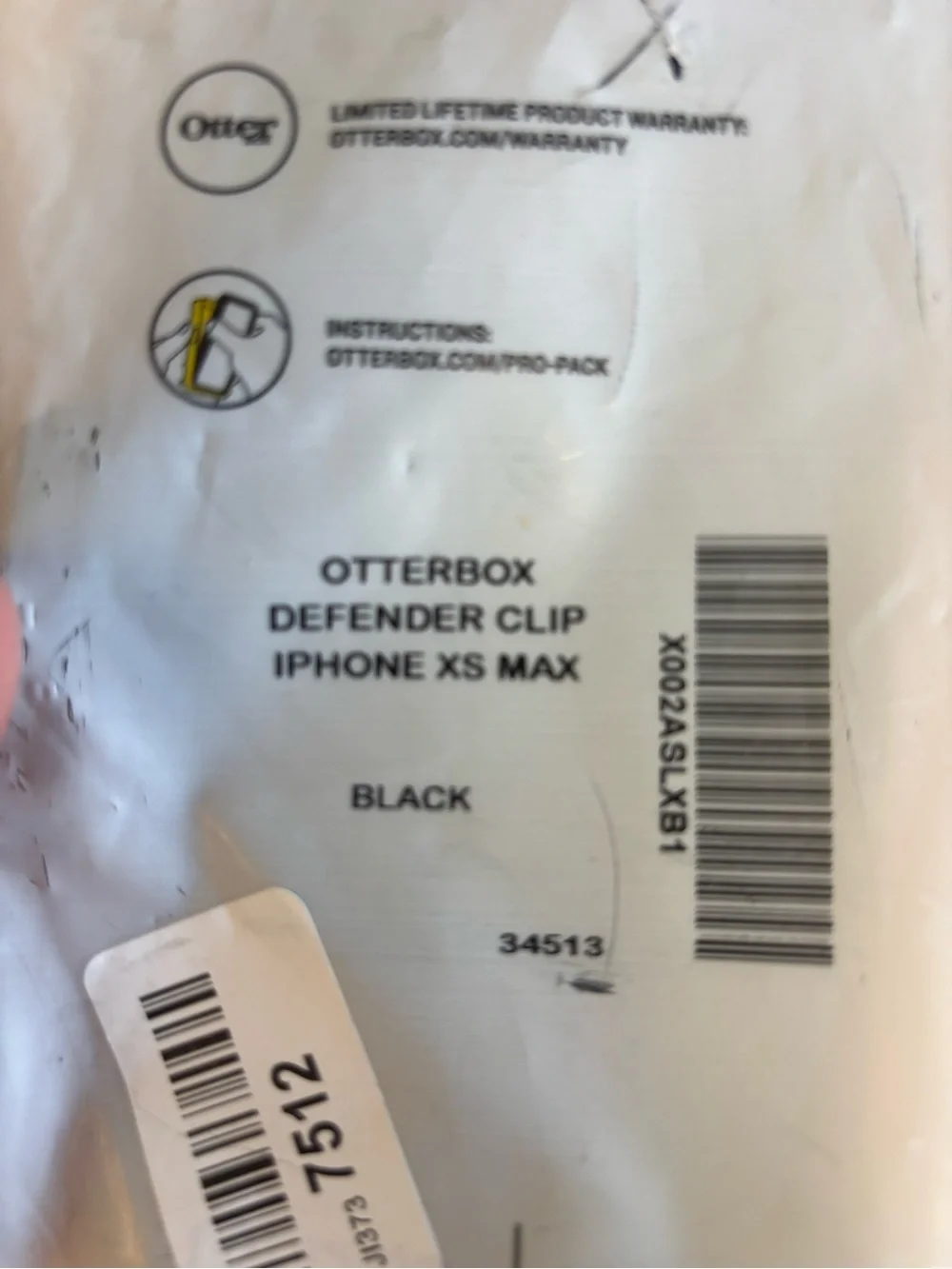 iPhone XS Max Otterbox Defender Case new